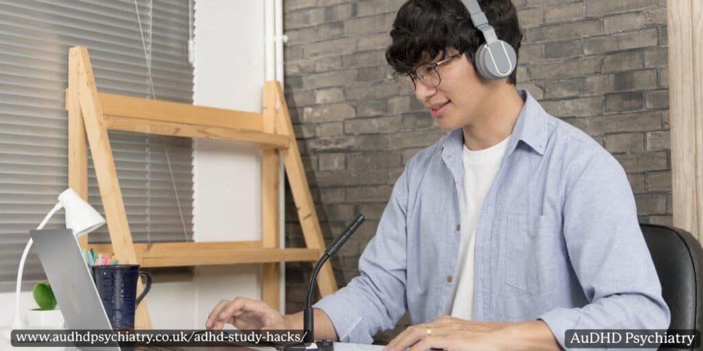 adhd-study-hacks-focus-using-headphones