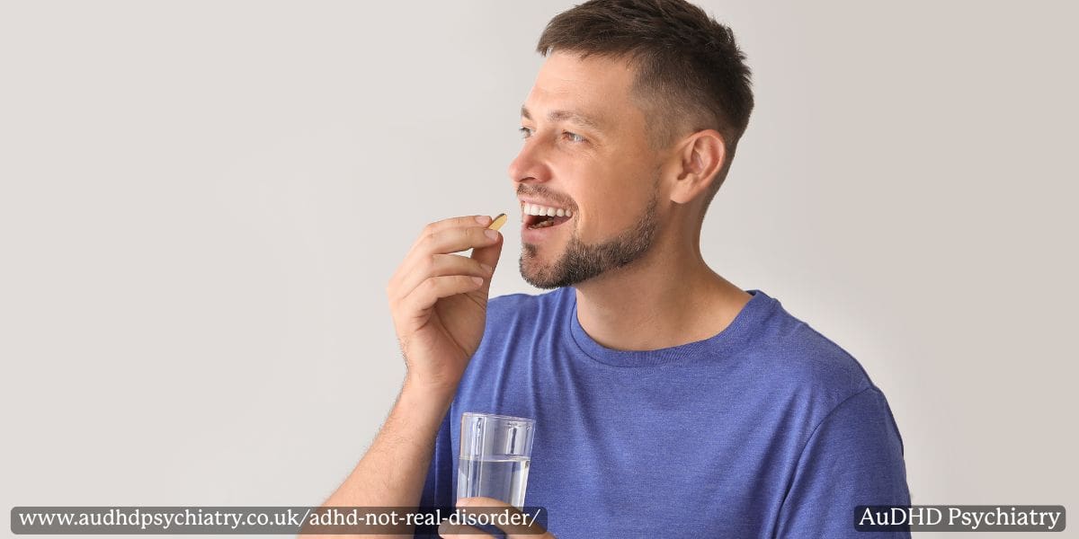 Man taking ADHD medication as part of effective treatment