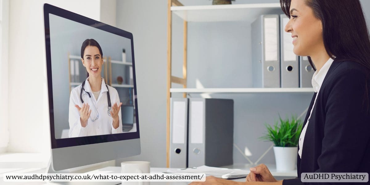 Online ADHD assessment with psychiatrist via video call