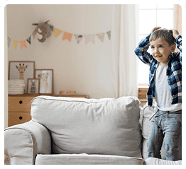 Constant movement or difficulty sitting still
